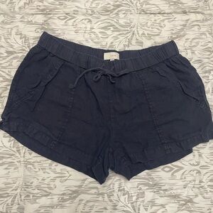 Joie Dark Blue Women's Cargo Shorts